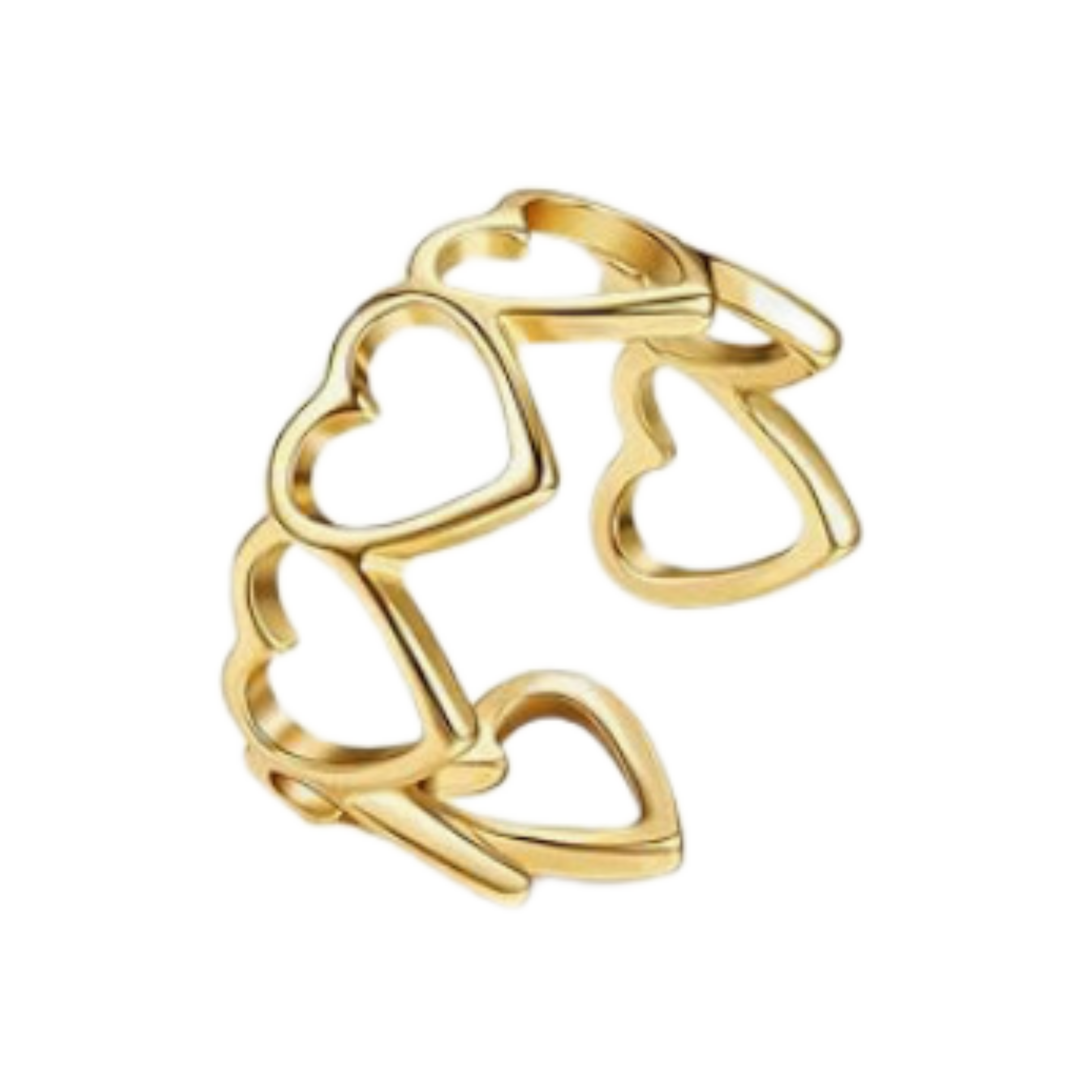 Aurora Heart Ring (Adjustable)