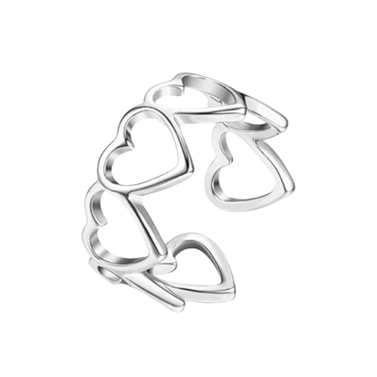 Aurora Heart Ring